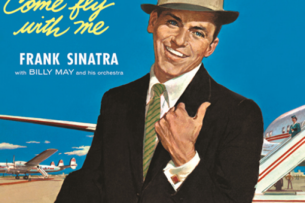 Frank Sinatra album cover, "Come Fly With Me" Frank Sinatra album cover, "Come Fly With Me"