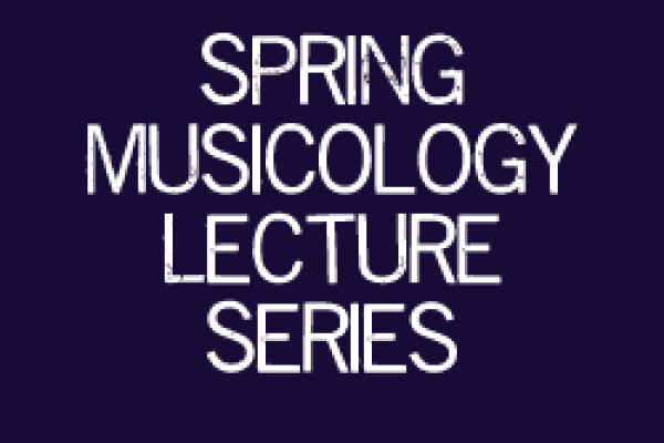 Musicology Lecture Series presents Udo Will Musicology Lecture Series presents Udo Will