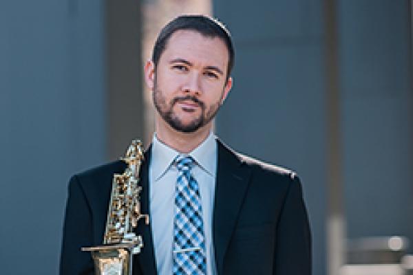 Michael Rene Torres, assistant teaching professor of saxophone
