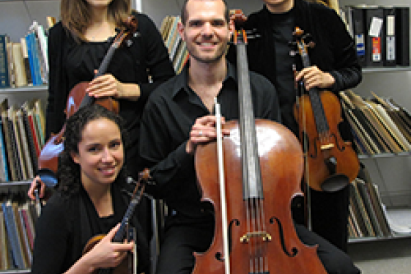 Beethoven quartet: Kia-Hui Tan and graduate students Beethoven quartet: Kia-Hui Tan and graduate students