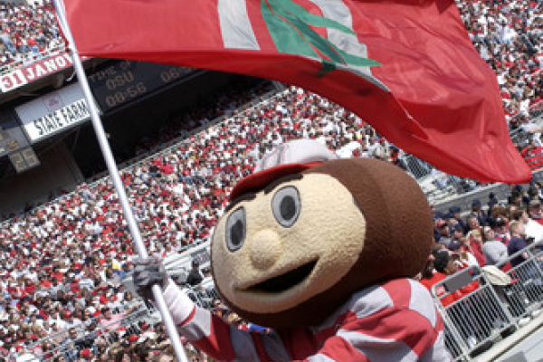Brutus and Buckeye fans