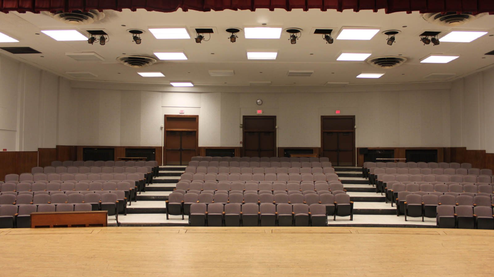 Hughes Auditorium seats