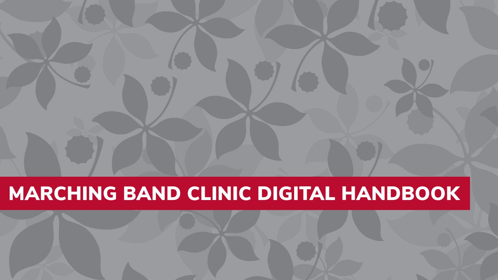 YSMP Marching Band Clinical Digital Handbook page header