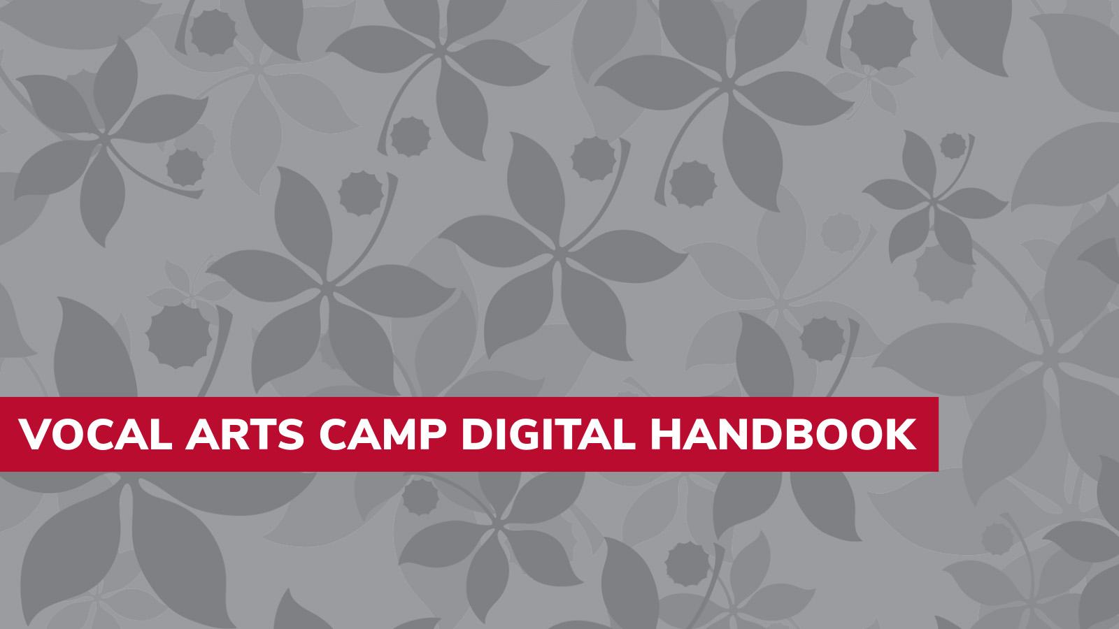 YSMP Vocal Arts Camp Digital Handbook page header