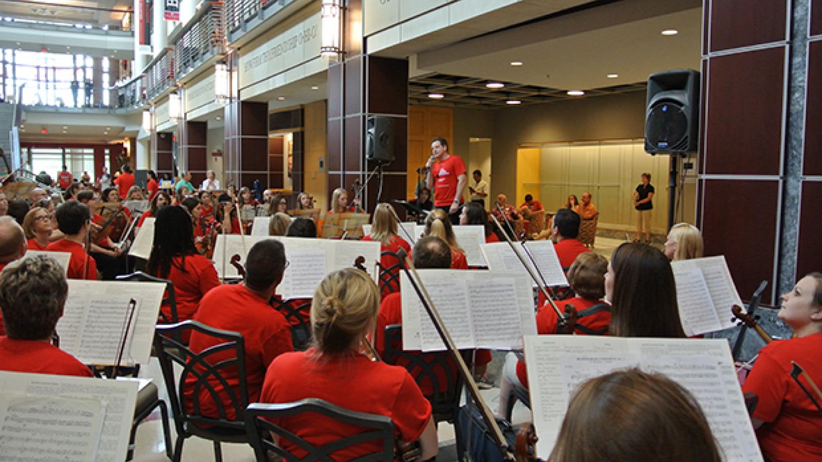 String Teacher Workshop performance at The Ohio Union