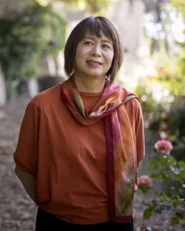 Composer Shih-Hui Chen. Detail from photo by Marco Guigliarell