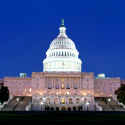 US Capitol at night US Capitol at night
