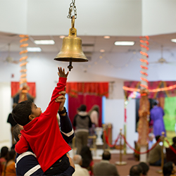 Hindu bell ringing Hindu bell ringing