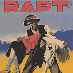Publicity poster for Rapt Publicity poster for Rapt