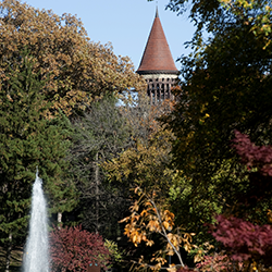 Orton Hall in autumn Orton Hall in autumn