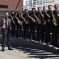 Saxophone students Saxophone students